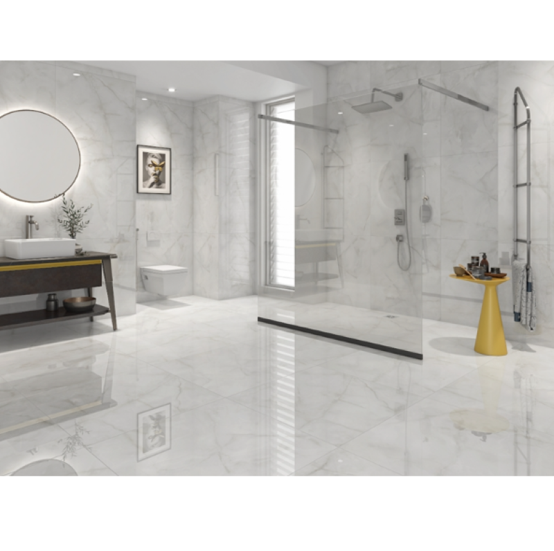 Porcelanato Acetinado Retificado 83X83cm Sottile Hac830041 Helena