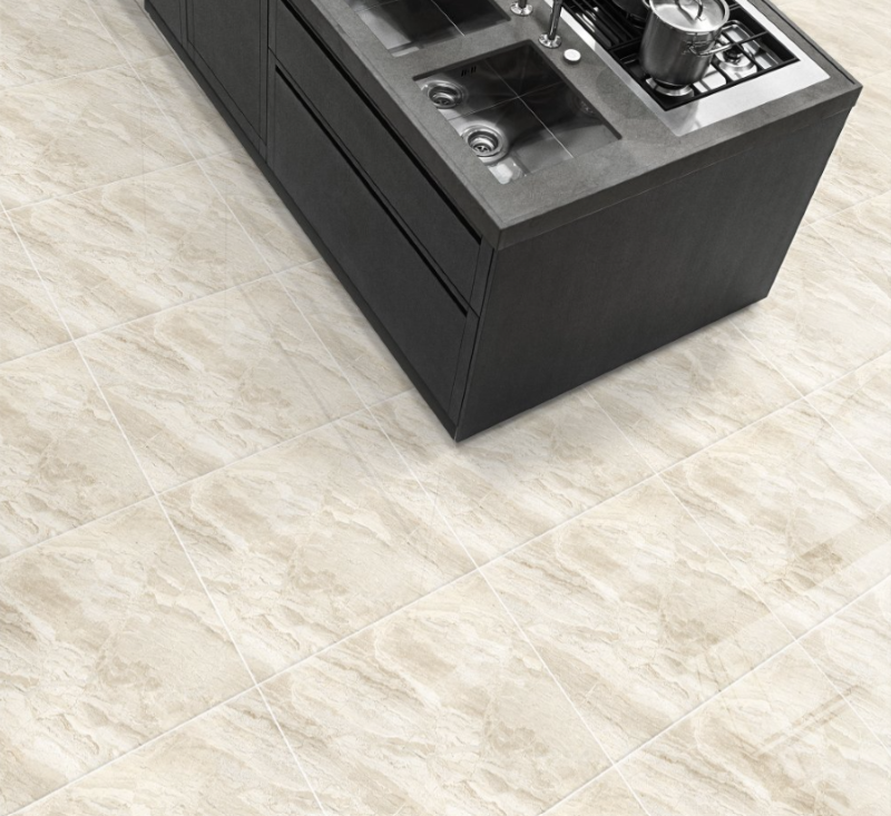 Piso Esmaltado Brilhante 57x57cm 5757739 Rocha